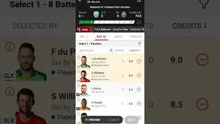 SLK VS BR dream11 fantasy team 🏏 CPLT20   #shots#ytshorts#dream11team#cricket#viral
