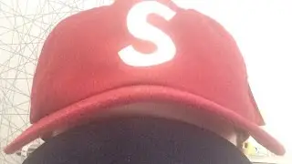 Настоящая и поддельная 6-панельная бейсболка Supreme S с логотипом