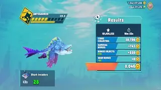 Hungry Shark Evolution Full Gameplay Abyssaurus