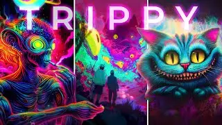 Watch While High - Trippy Visuals Compilation #5 [4K UHD]