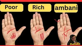 Money line palm reading||hath mein paise ki rekha||bussiness lines in hand Palmistry #palmistry 