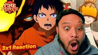 The Most EXPLOSIVE Anime Returns! - Fire Force S3E1 | Reaction