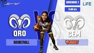 TEC QRO vs TEC CEM | BASQUETBOL FEMENIL| ABE DIV I