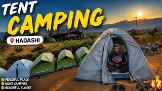 डोंगरांच्या कुशीत शांत Tent Camping | Marathi Vlog | Secret Tent Camping Spot in Maharashtra