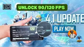 Unlock 120 FPS in BGMI/PUBG Update 4.1 on ANY Low End Device! (No Root, No Config)