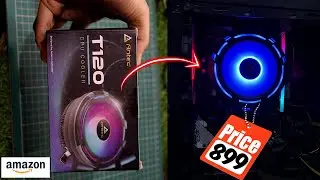 Antec T120 RGB Tower Air Cooler  Best Budget CPU Cooler Under ₹1000