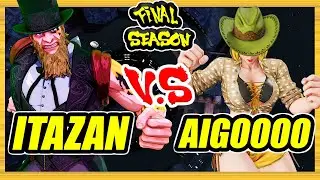 SFV CE 🔥 Itabashi Zangief (G) vs Aigoooo (Lucia) 🔥 Ranked Set 🔥 Street Fighter 5