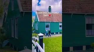 Revisiting soon❤️ #shorts #netherlands #india #family #getaway #zaanseschans #amsterdam