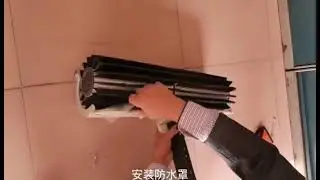 how to assembly ABX-C21 SOLAR cleaning machine video guidance光伏清洁刷安装视频指导