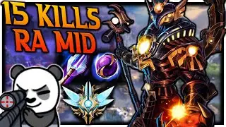 15 KILLS IN A GRANDMASTER'S RANKED WITH RA MID!!