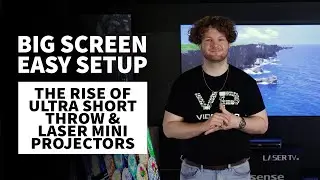 Ultra Short Throw & Laser Mini Projectors Explained | BIG Screen, EASY Setup!