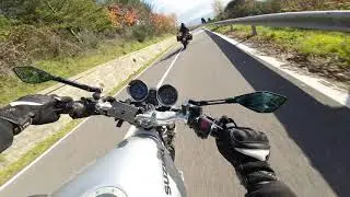 SUZUKI BANDIT 600 - HONDA AFRICA TWIN 1100 - DJI ACTION 3 - 4K -  ARROW EXHAUST SOUND