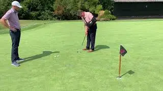 One-handed Putting Practice with Robert Blumer and Larry Spielberg