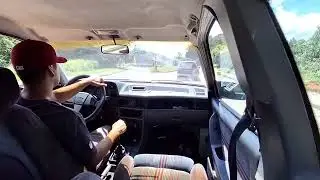 Acelerando o Kadett na Pista 🔥 Faltou a quinta marcha 🤯🤣