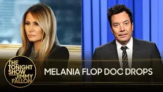 Critical Flop Melania Doc Premieres at Kennedy Center | The Tonight Show Starring Jimmy Fallon