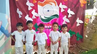 🇮🇳76th Republic day celebration🎉🎊 | Ayanavaram | Hi5 international preschool🎓#india