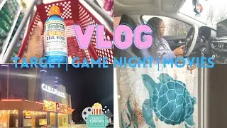 Family Game Night|Movie Date| Personal Chef| Target Restock|Temporary Bathroom Decor