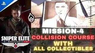 Sniper Elite Resistance 2025 | Mission 4 Collision Course | #Gameplay #Walkthrough #PS5 #sniperelite