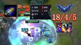 XiaoLaoBan Ekko: The Reason for Taking FIRST STRIKE. Get 1000 Golds in 20 Min.
