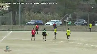 Campionato sperimentale regionale under16  Academy Caltagirone-Melilli 1-2.