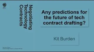 Predictions for the future of tech contract drafting