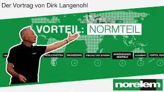 VORTEIL:NORMTEIL der Vortrag von Dirk Langelohl [auf der Motek 2024 in Stuttgart]