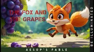 The Fox and The Grapes | Animated Aesop’s Fable | Moral Story for Kids