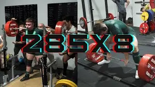 VAMOS a por el RECORD DE NUEVO | 285X8 en SENTADILLA