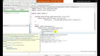Java Rreactive: Week 11: Unit Test