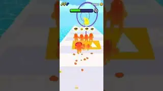 Join Blob Clash 3D Bonus Level - 54 gameplay #shorts  #joinclash #joinblobclash3d  #androidgames