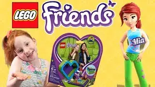 Lego Friends Mia Heart Set 41358 Speed Build