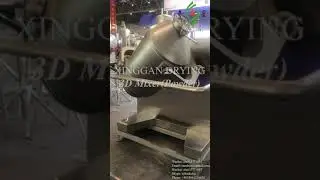 3D Mixer made by XINGGAN at Exibition in China