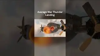 Average War thunder landing