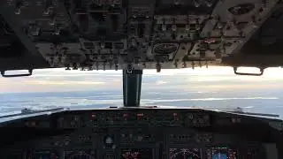 Very nice take off with views and sounds from cockpit, nothing added or removed 