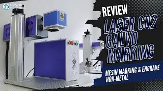 LASER MARKING NON METAL TERCEPAT ?! - REVIEW CO2 GALVO LASER MARKING