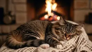 LIVE 🐾 Quiet Night | Cats Sleeping with Calm Piano