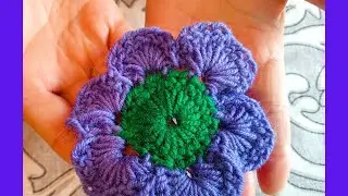 Crochet flower Beauty!