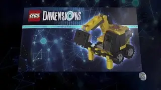 Lego Dimensions Emmet Vehicle Instructions - Emmet's Excavator, The Deustroydozer, Destruct-o-Mech