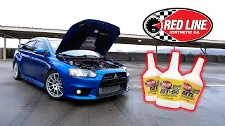 EVO X TRANSMISSION FLUID CHANGE (REDLINE COCKTAIL)