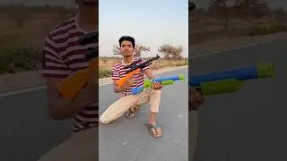 M40 Sniper Toy Gun Testing