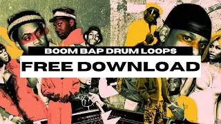 ROYALTY FREE HIP HOP OLD SCHOOL BOOM BAP DRUM LOOPS