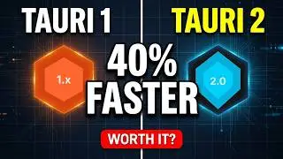 Tauri 1 vs 2: Real Benchmarks — Speed, Memory, Bundle Size & Security