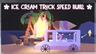 Ice Cream Truck Speed Build 🛻 🍦  New furniture Adopt Me Speed Build & Tour &bull; Itz Sweet Mango ♡︎