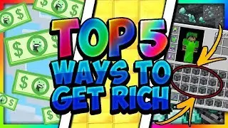 TOP 5 WAYS TO GET RICH IN MINECRAFT SKYBLOCK! | (Minecraft Tutorial!) Mineheroes