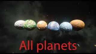 All Planets/Moons in Space Engineers