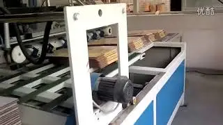 Maquina automatica para armar y encolar caja de carton