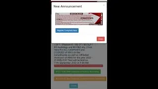 KMU CAT Test Date 2022|| KMU CAT Announce Test Date|| Star Studio