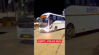 | GSRTC VOLVO BUS BORSAD TOLL PLAZA ✨| #shorts