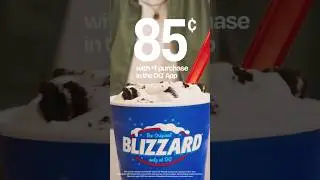 Dairy Queen Blizzard 1$ | Dairy Queen #dairyqueen #dq #blizzard #slowedandreverb