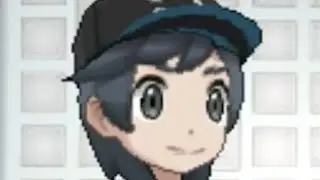 Pok&eacute;mon Sun and Moon - Smiling during a conflict for 1 minute and 50 seconds straight